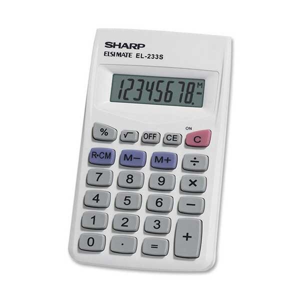 Sharp EL-233SB Handheld Calculator